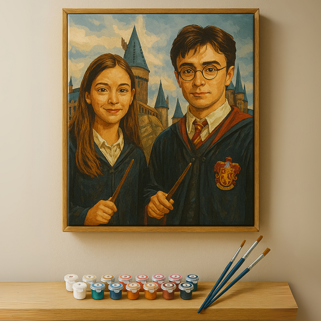 HogwartsArt – Kişiye Özel Sayılarla Boyama Kiti