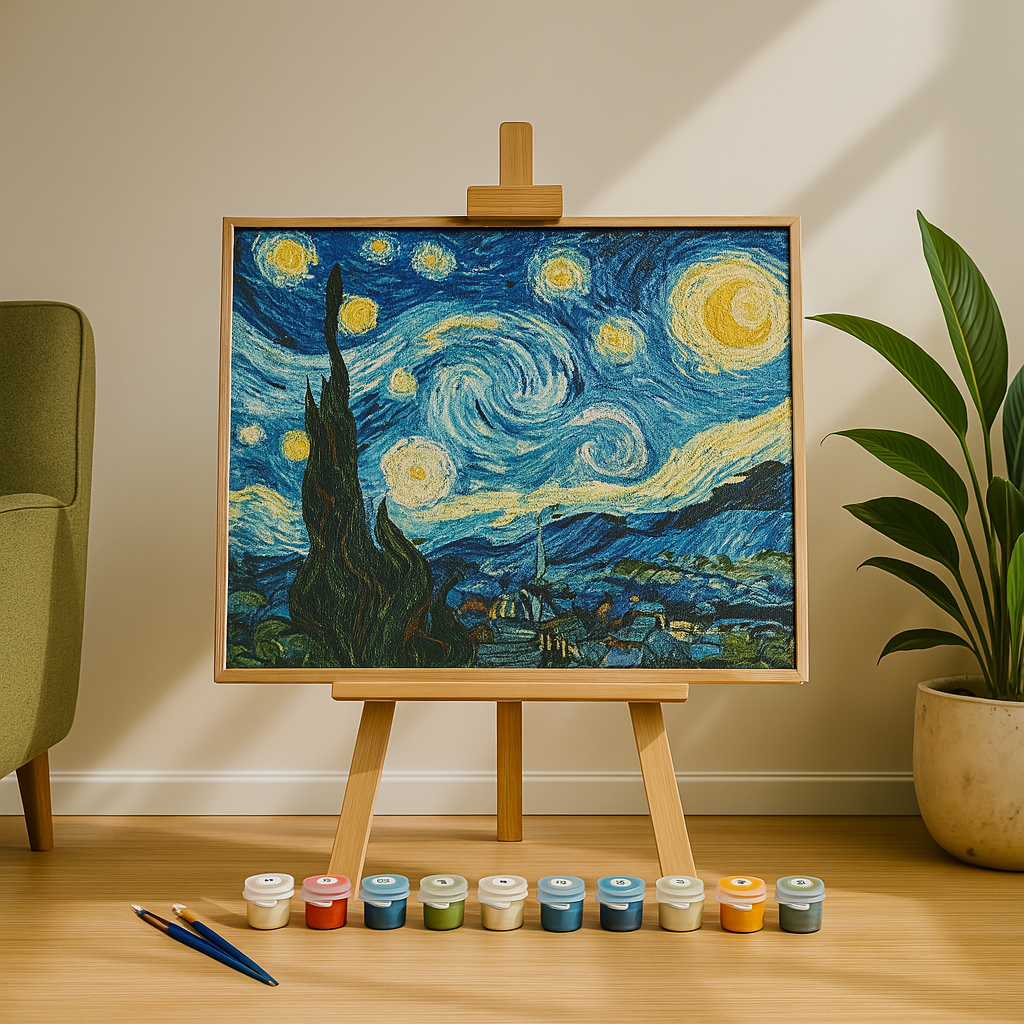 vanGoghArt – Sayılarla Boyama Tablosu