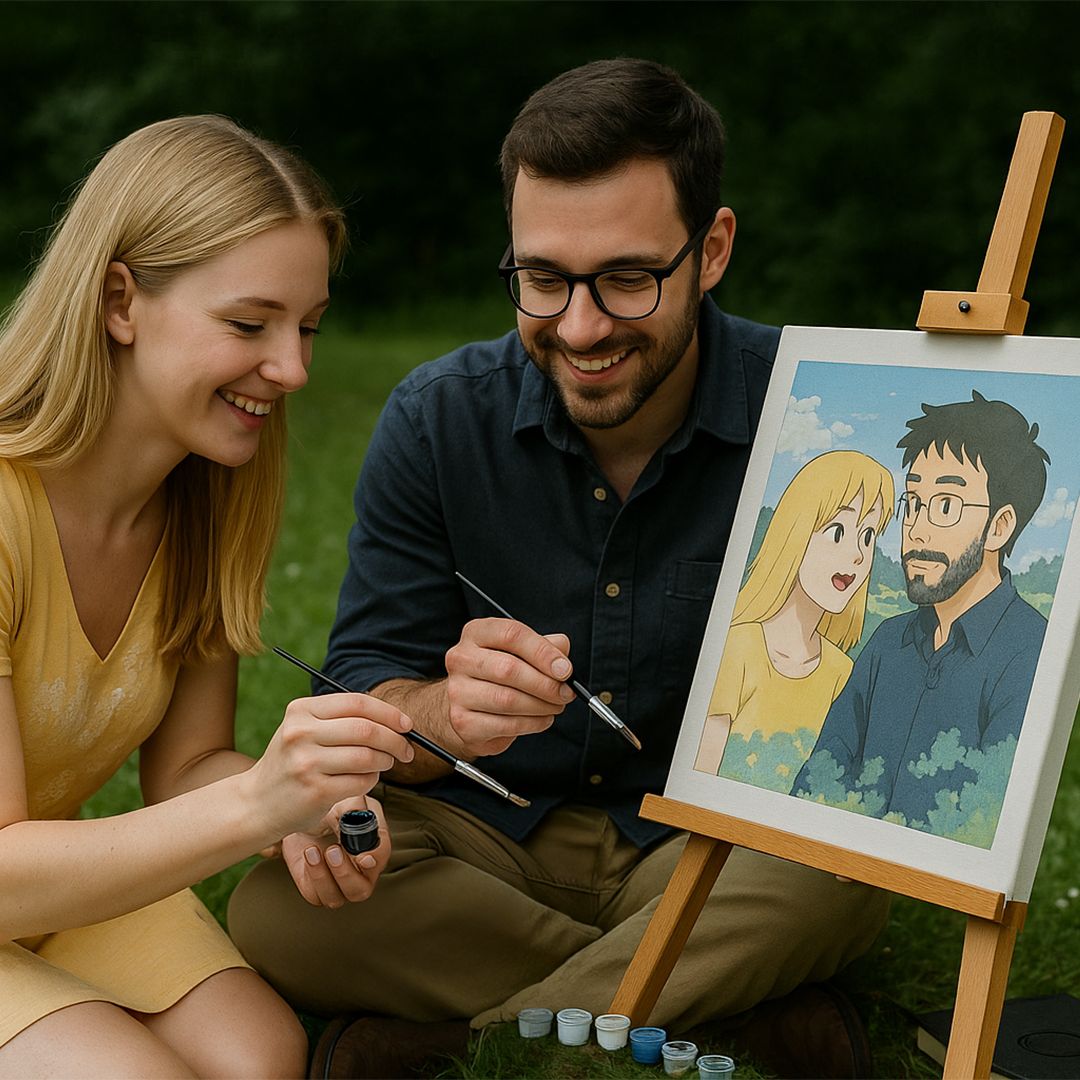 AnimeArt – Kişiye Özel Sayılarla Boyama Kiti