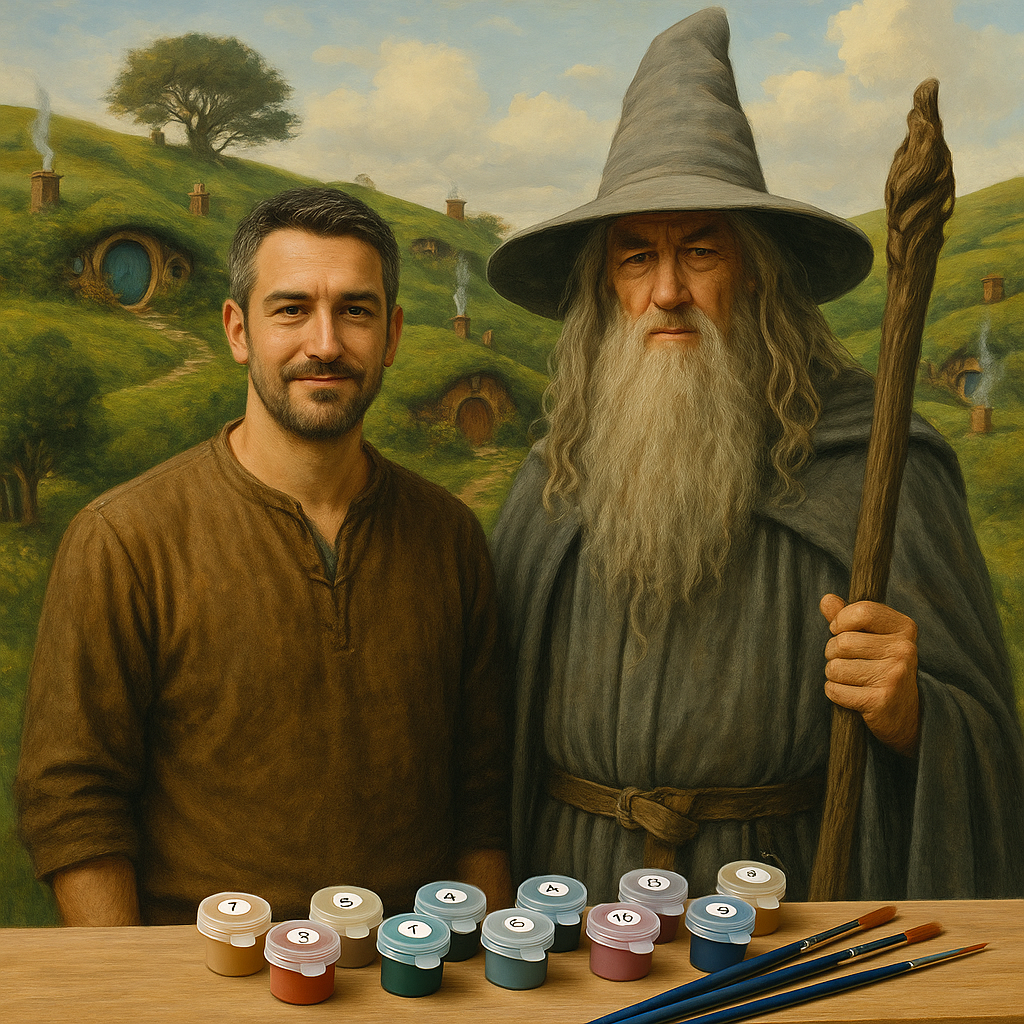LotrArt – Kişiye Özel Sayılarla Boyama Kiti